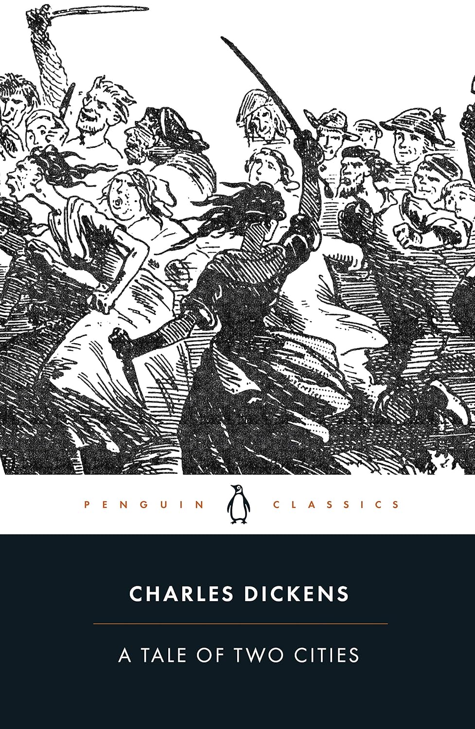 A Tale of Two Cities by Charles Dickens — book cover