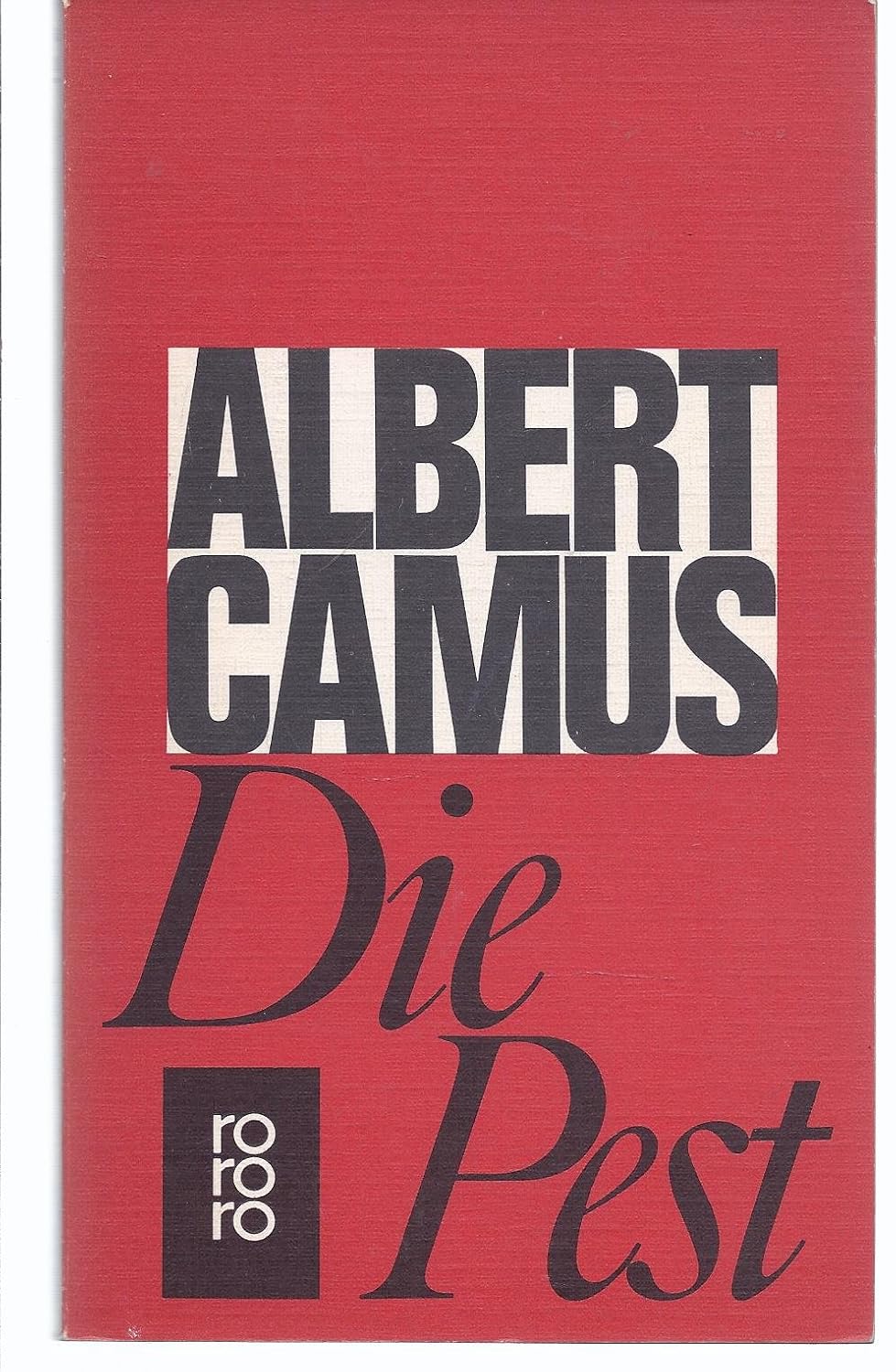 Beste Übersetzung Die Pest Deutsch - Camus Rowohlt Guido Meister