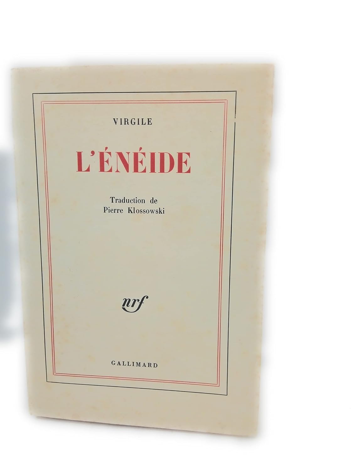 Meilleure traduction Énéide français - Pierre Klossowski Gallimard