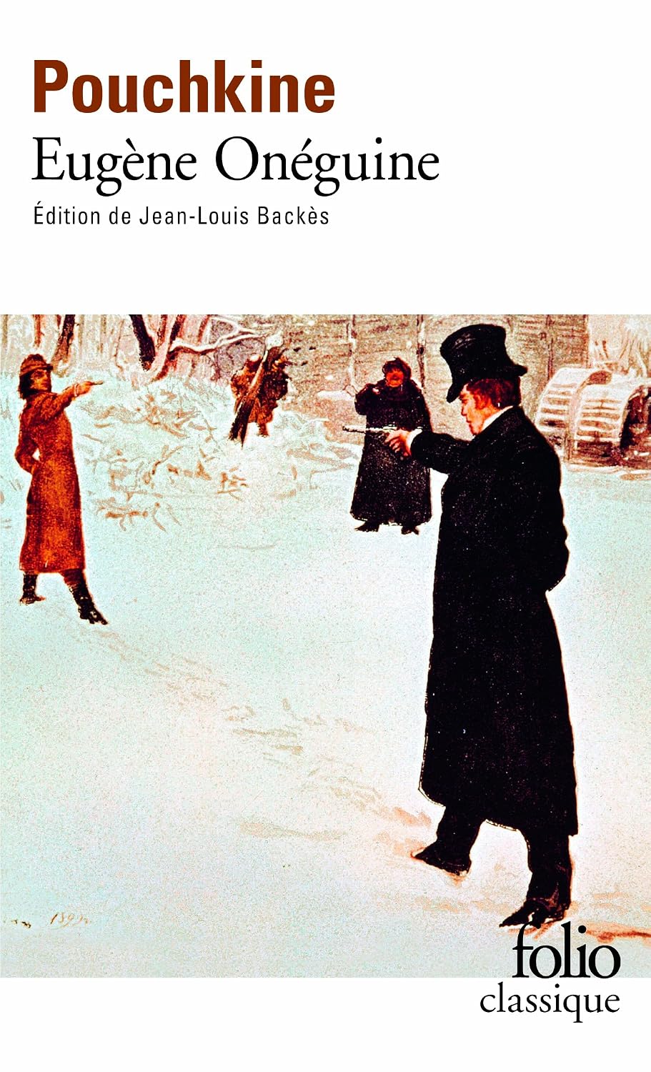 Eugène Onéguine Pouchkine traduction française Gallimard Folio