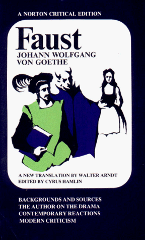 Faust Norton Critical Edition - Walter Arndt translation