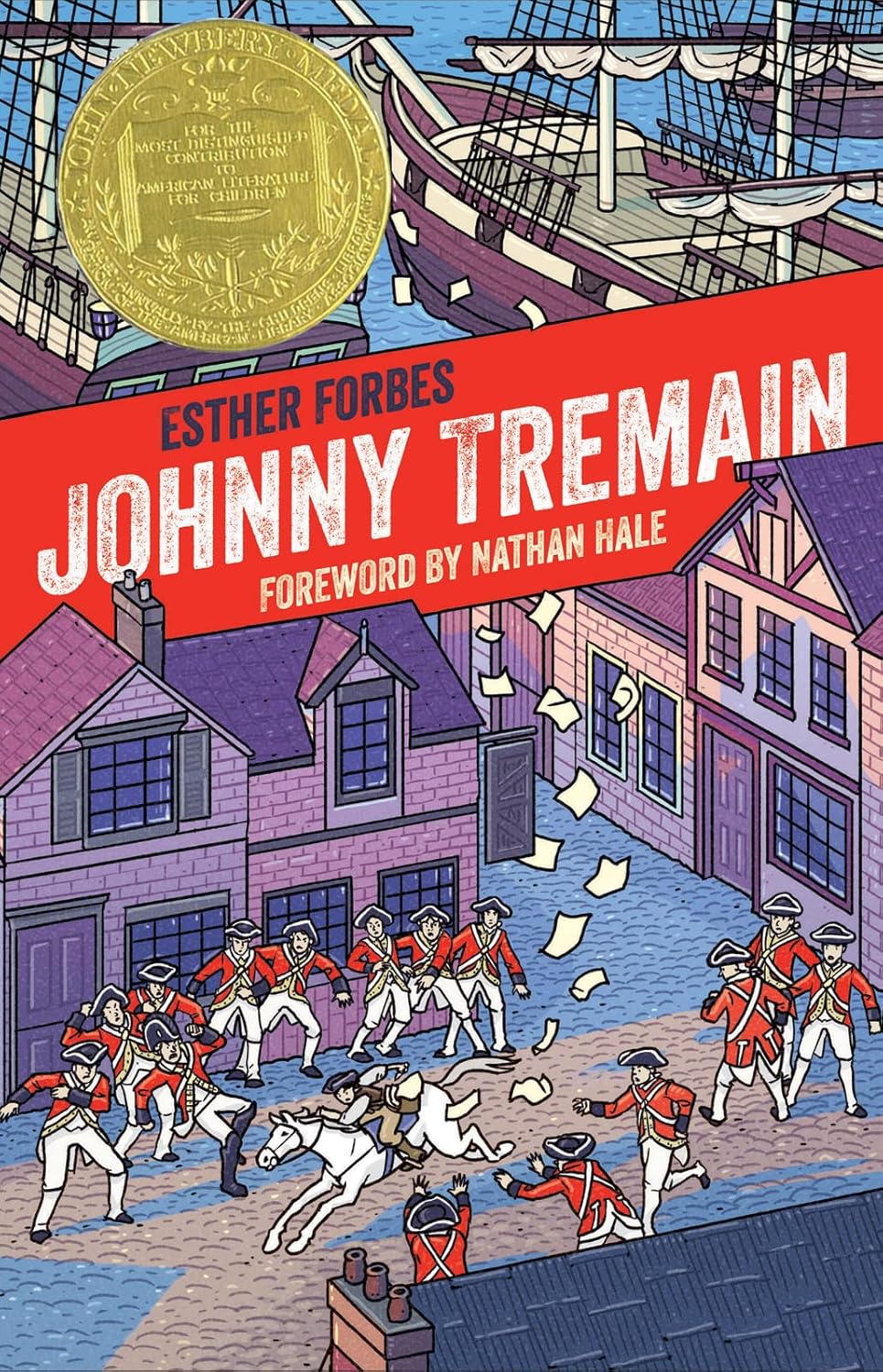 Johnny Tremain by Esther Forbes — book cover
