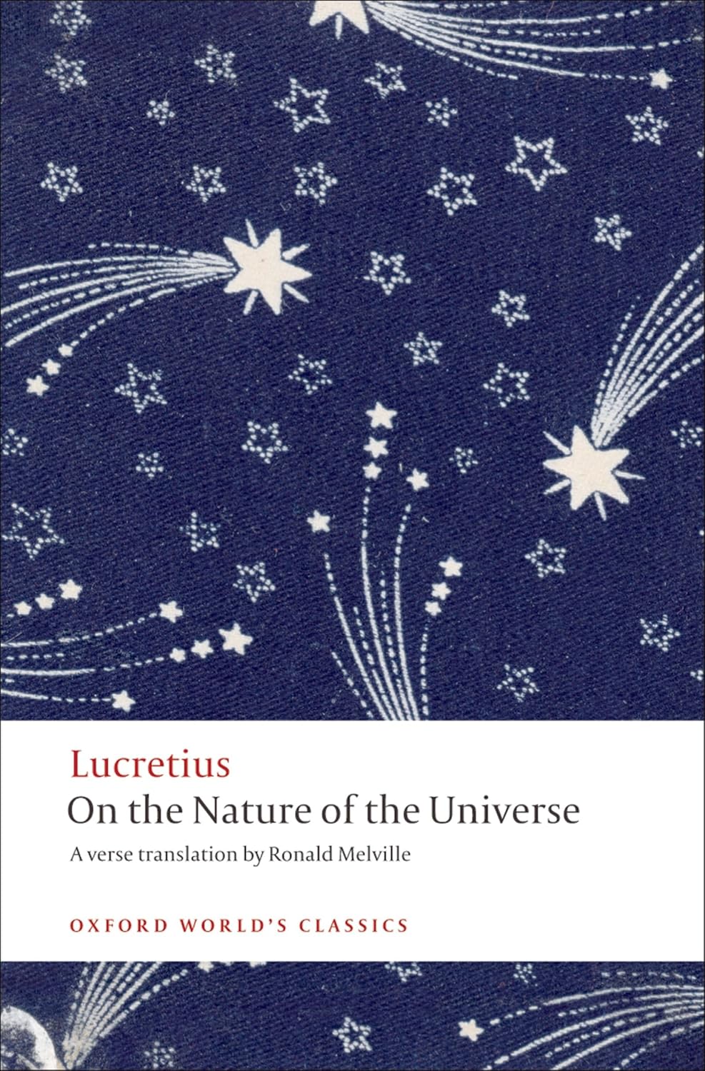 Lucretius translation - Ronald Melville Oxford World's Classics On the Nature of the Universe