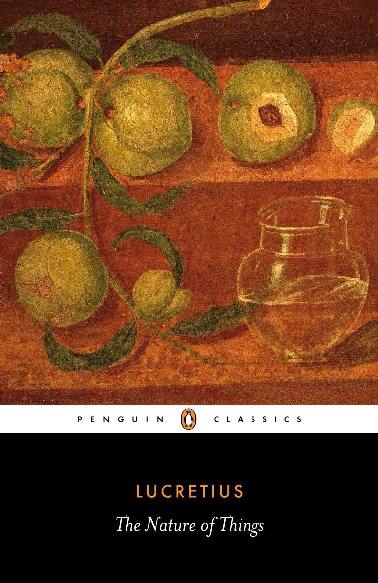 Best Lucretius translation - A.E. Stallings Penguin Classics The Nature of Things