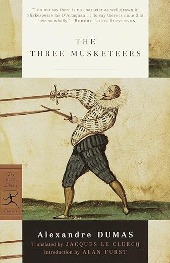 The Three Musketeers - Modern Library Classics edition