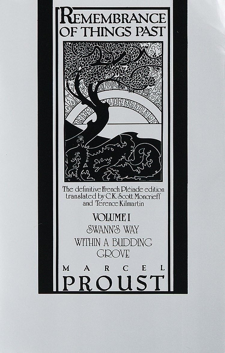 Proust Moncrieff Kilmartin translation - Vintage Remembrance of Things Past