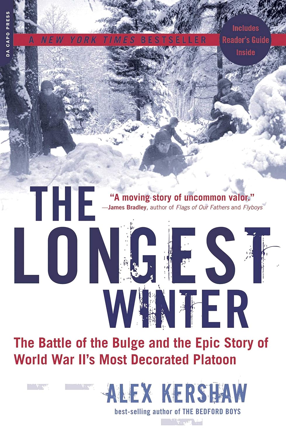 The Longest Winter: The Battle of the Bulge and the Epic Story of World War II's Most Decorated Platoon by Alex Kershaw — book cover