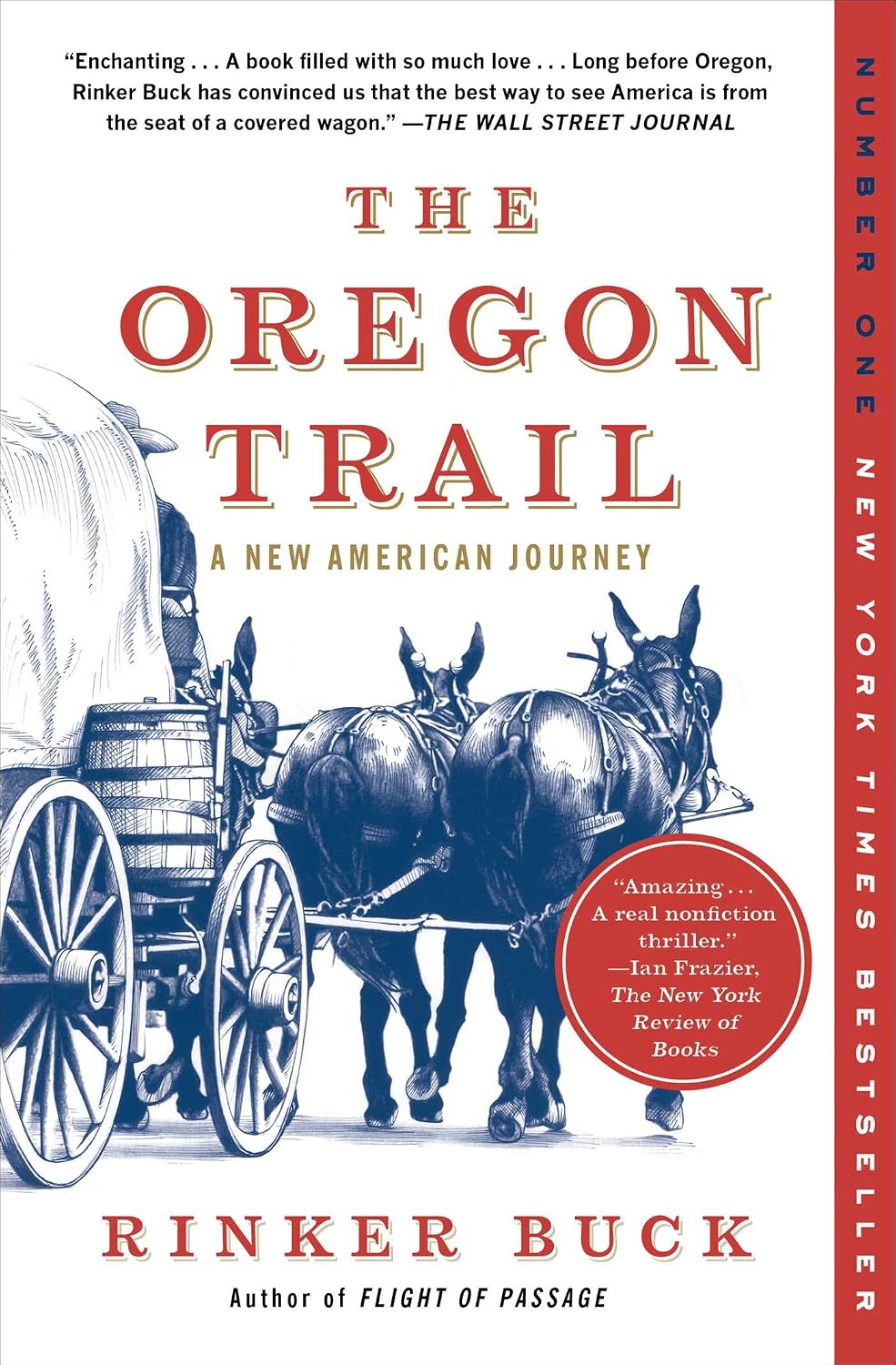 The Oregon Trail: A New American Journey by Rinker Buck — book cover